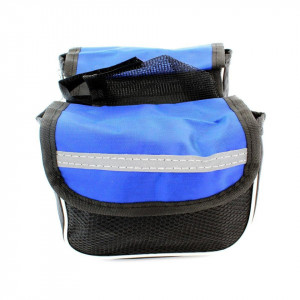 Geanta transport negra cu albastru pentru cadrul bicicletei AVX-RW1A - Img 3