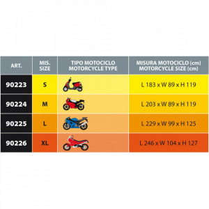 Husa moto OPTIMA Marime L #90225 - Img 2