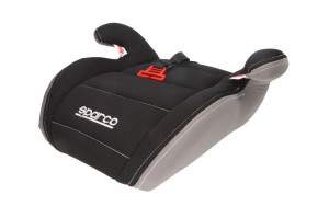 Inaltator auto Sparco Booster F100K, varsta recomandata 4-12 ani, Negru/Gri - Img 2