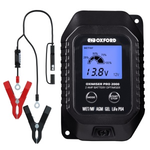 Redresor baterie inteligent Oxford Oximiser Pro 2000 12V pentru motociclete, ATV, scutere