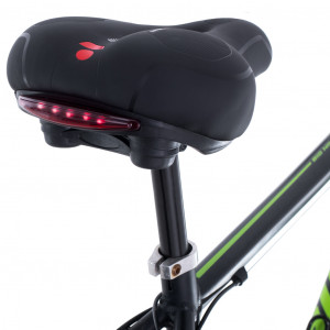Scaun pentru bicicleta model SPORT, din spuma, cu stop LED incorporat, culoare Neagra - Img 1