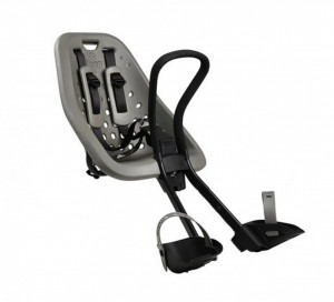 Scaun pentru copii - Thule Yepp Mini Silver, cu montare pe bicicleta in fata - Img 6