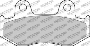 Set Placute Frana Lsnbb - Ferodo