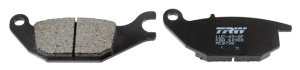Set placute frana moto ORGANIC - HONDA CBR, XL, XLR 125 - Img 2