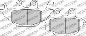 Set Placute Frana Moto
