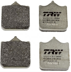 Set placute frana moto