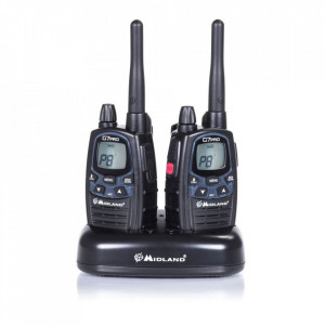 Set stație radio PMR portabilă Midland G7 PRO - 2 bucăți - Img 2