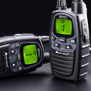 Set stație radio PMR portabilă Midland G7 PRO - 2 bucăți - Img 7