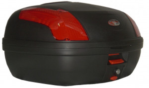 Top case moto, ORLEANS, 46 litri - Negru - Img 2