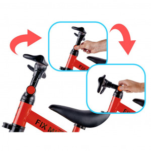 Tricicleta TRIKE FIX MINI, 3in1 adaptabila, culoare Rosie - Img 7