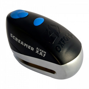 Alarma moto Oxford Screamer XA7 - Negru / Argintiu - Img 4