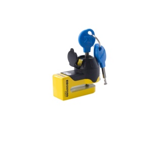 Antifurt moto/blocator disc de frână Mini Titan OXFORD culoare galben/negru - Img 2