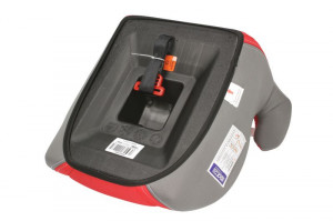 Inaltator auto Sparco Booster F100K, varsta recomandata 4-12 ani, Negru/Gri - Img 3