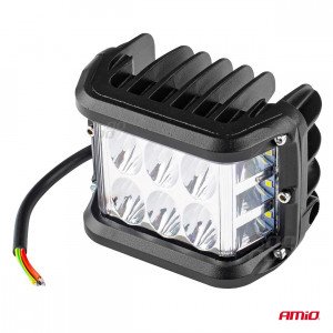 Proiector LED pentru Off-Road, ATV, SSV, culoare 6500K, cu doua functii, tensiune 9 - 36V, dimensiune, 110 x 75 mm - Img 7