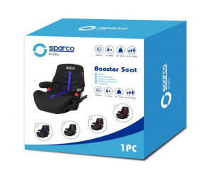 Scaun auto pentru copii SPARCO SPRO 900IGR, 22-36 kg, cu sistem ISOFIX - Negru / Gri - Img 2
