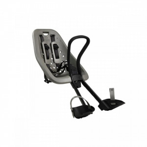Scaun pentru copii - Thule Yepp Mini Silver, cu montare pe bicicleta in fata - Img 7