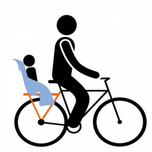 Scaun pentru copii, Thule Yepp Nexxt Maxi RM cu montare pe bicicleta in spate, Albastru - Img 2