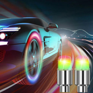 Set 2 buc. Capace Valva cu LED RGB, senzor de lumina si miscare - Img 1