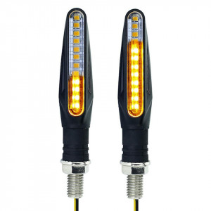Set 2 lampi semnalizare moto SECVENTIALA, cu o functie, semnalizare, AVX-ZD59B