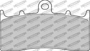 Set Placute Frana ORGANICE - BMW K, R 1200/1300