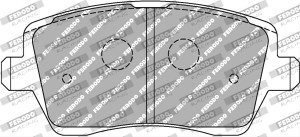 Set Placute Frana Racing