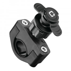 Suport telefon pentru motocicleta Lampa Opti Handlem 16-32 mm, Negru