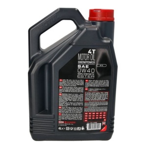 Ulei Snowmobile 4T SNOWPOWER 0W40 - 4L MOTUL 105892 - Img 2