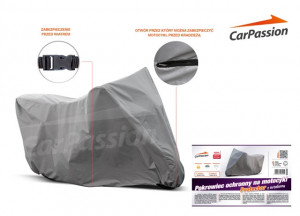 10090MCP PRELATA MOTOCICLETA MARIMEA M 225X104X123CM CARPASSION - Img 1