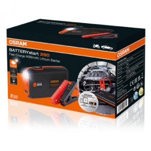 Acumulator Extern Pornire Auto 12V 9000 / 13000Mah Osram Battery Start 260