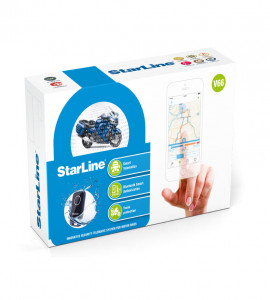 Alarma moto dedicata StarLine V66, Senzor de soc, blocare motor, IP68