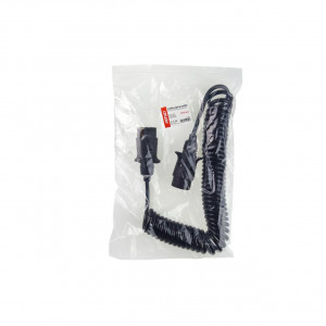 Cablu electric pentru remorca spiralat cu prize 7PIN 12V 6m - Img 3