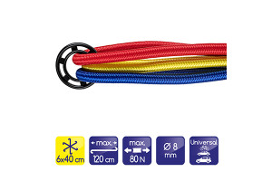 Coarda Prindere Bagaje 40Cm 3 Buc Alca
