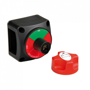 Comutator de oprire, 3 functii - 12/50V - Lampa - Img 2