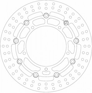 Disc Frana Fata Moto - Ferodo YAMAHA YZF-R3 - Img 2