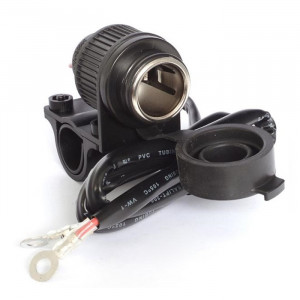 Priza moto cu fixare pe ghidon Vicma, 12V