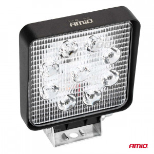 Proiector LED pentru Off-Road, ATV, SSV, culoare 6500K, LED FLOOD,, tensiune 9 - 36V, dimensiune, 110 x 110 mm - Img 5