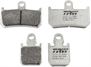 Set placute frana moto
