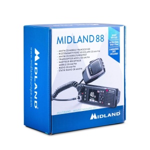 Stație radio CB Midland M88, AM/FM MultiNorm, 12/24V, putere 4W, ecran TFT, format 1DIN, suport montaj parbriz - Img 8