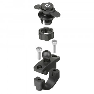 Suport telefon pentru motocicleta Lampa Opti Handlem 16-32 mm, Negru - Img 2