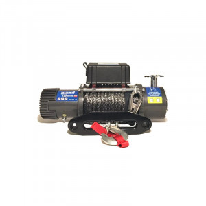 Troliu auto Husar Winch 12000Lbs 5443KG cu sufa sintetica telecomanda cu fir si wireless