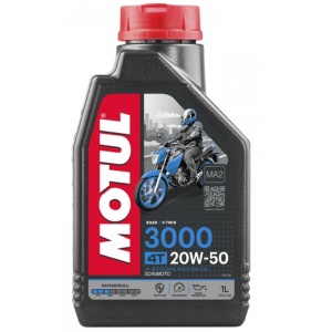 Ulei Moto 4T 3000 20W50 - 1L MOTUL 107318