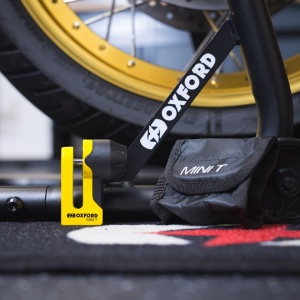 Antifurt moto/blocator disc de frână Mini Titan OXFORD culoare galben/negru - Img 6