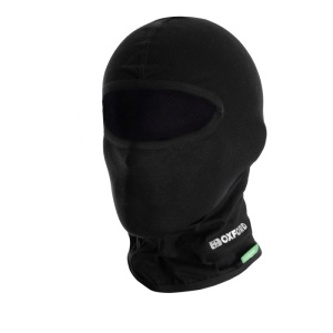 Cagula moto din bumbac - OXFORD culoare negru - marime OS universala - Img 2
