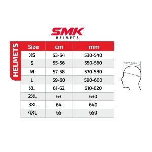 Casca Integrala SMK STELLAR culoare negru mat, unisex - cu viziera - Img 2