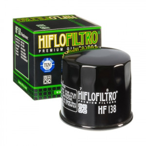 Filtru ulei HIFLO pentru motociclete HF138 - Aprilia RSV 1000 RSV4, Kawasaki KLV1000, Suzuki GSX250, GSR600, GSX-R600, GSX-R1000 - Img 1