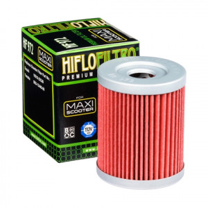 Filtru ulei moto HIFLO pentru motociclete, HF972 - Scuter Yamaha CP250,YP400