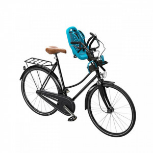 Scaun pentru copii - Thule Yepp Mini Ocean, cu montare pe bicicleta in fata - Img 4