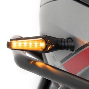 Set 2 lampi Semnalizare Moto SECVENTIALA, cu LED-uri Samsung, cu 2 functii, pozitie si semnalizare, 12V - Img 11