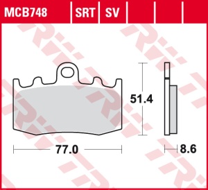 Set Placute Frana Moto BMW K1200 K1300 R1100S R1150GS R1200GS R900RT - Img 2