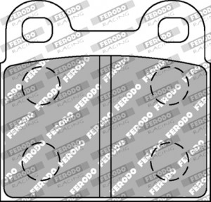 Set Placute Frana Racing